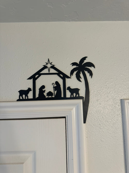 Nativity Door Corner Decoration