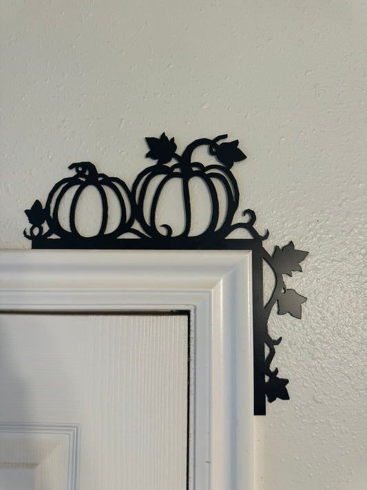 Fall Halloween Pumpkins  Door Corner Decoration