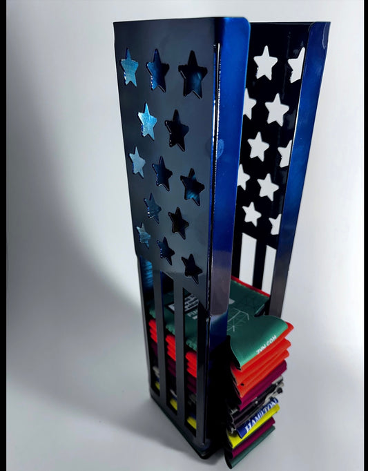 Can Kooler holder - American Flag - Stars and Stripes