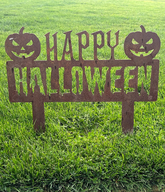 Happy Halloween Yard Sign